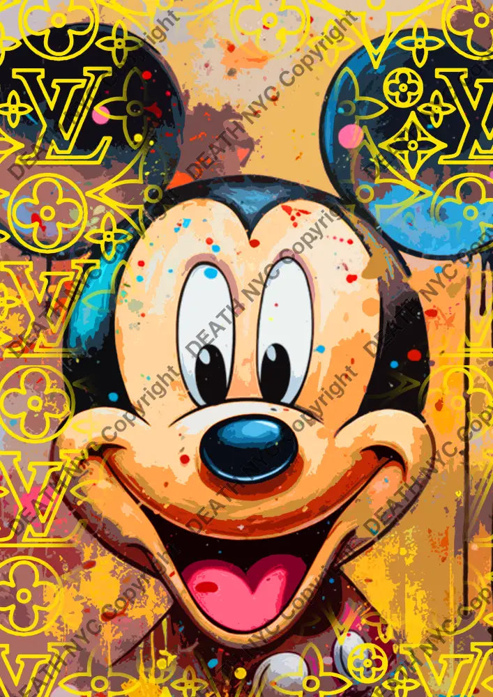 Auction ’ZJ90 mouse’ 45x32cm (Edition of 100) Art Print