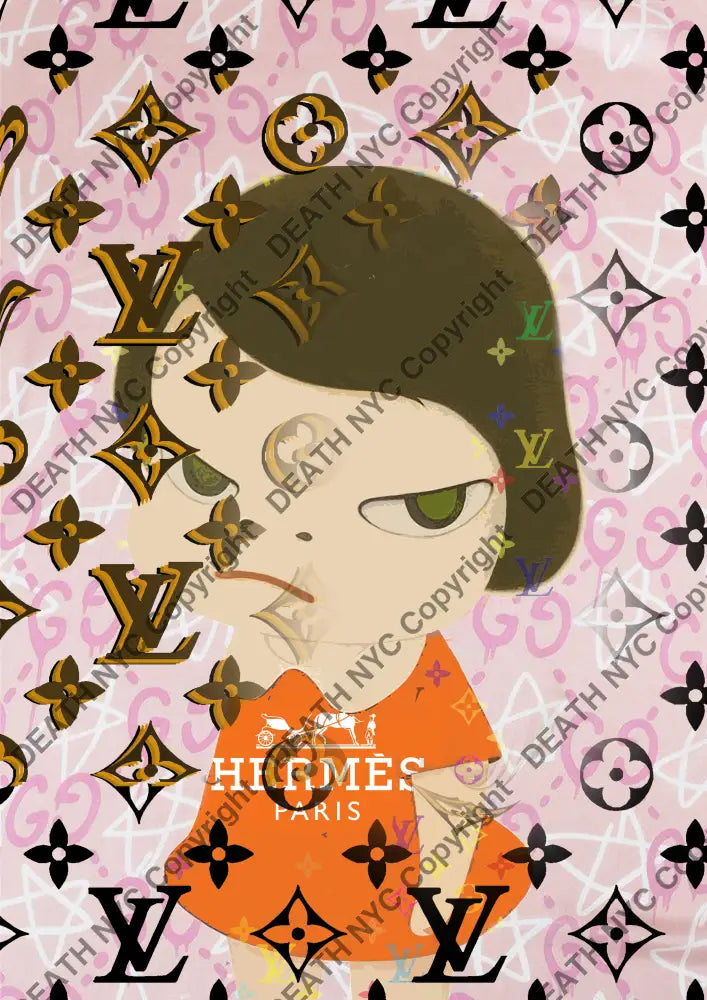 Auction ’ZK39 girl ’ art print 45x32cm (Edition of 100) - Art Print