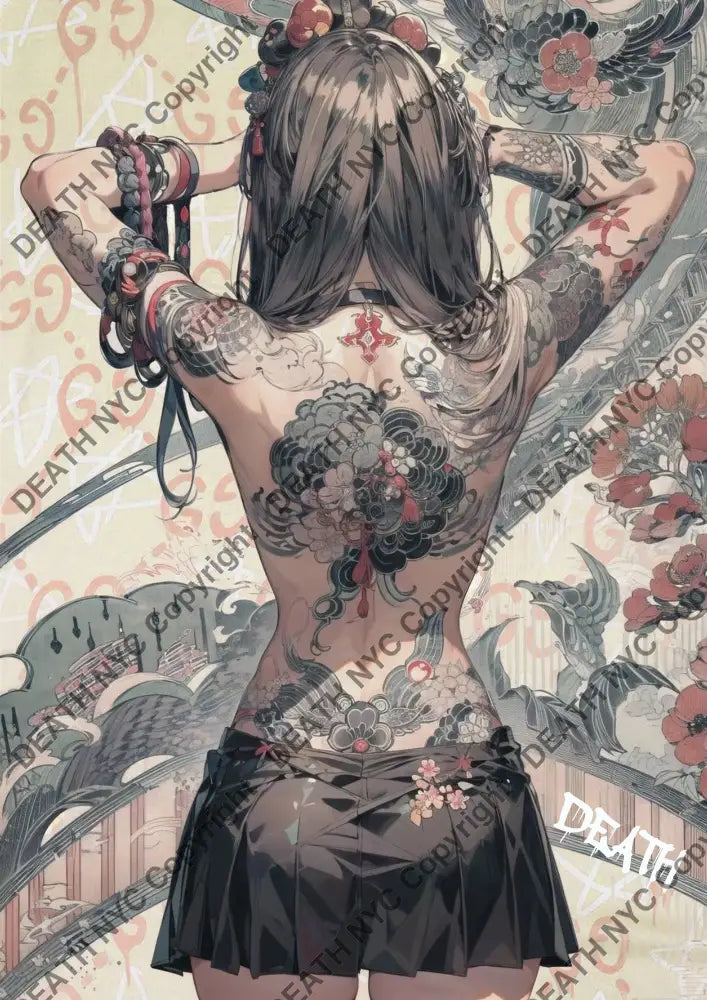 Auction ’ZS11 tattoo ’ art print 45x32cm (Edition of 100) Art Print