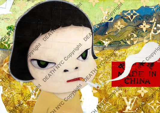 Auction ’ZS130 girl’ 45x32cm (Edition of 100) Art Print