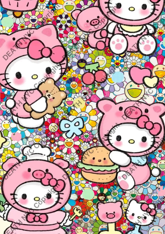 Auction ’ZS6 kitty’ 45x32cm (Edition of 100) Art Print