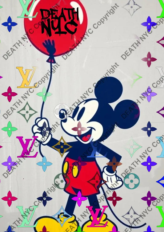 Auction ’ZU50 mouse’ 45x32cm (Edition of 100) Art Print