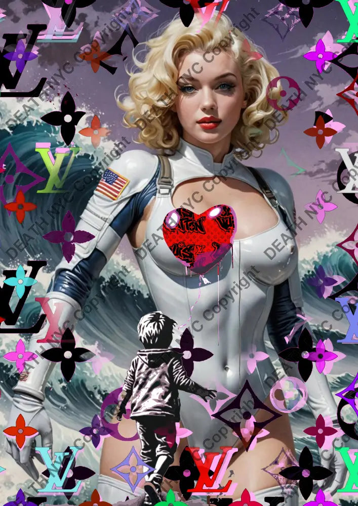 Auction ’ZV57 monr’ art print 45x32cm (Edition of 100) - Art Print