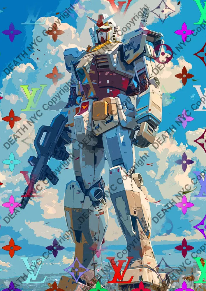 Auction ’ZX114 gund’ 45x32cm (Edition of 100) Art Print