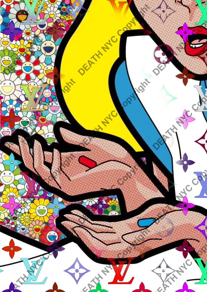 Auction ’ZX95 alice’ art print 45x32cm (Edition of 100) Art Print