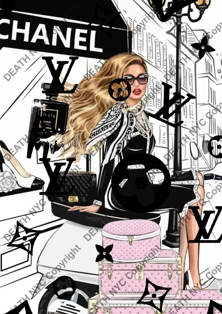 Auction ’ZY85 ch’ art print 45x32cm (Edition of 100) Art Print