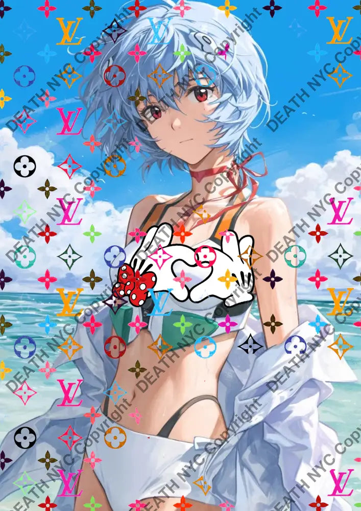 ’BA33 re i cover’ 30x20cm (Edition of 30) (2025) metal wall art Art Print