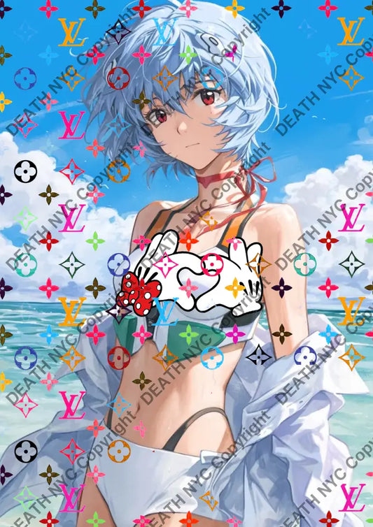 ’BA33 re i cover’ 30x20cm (Edition of 30) (2025) metal wall art Art Print