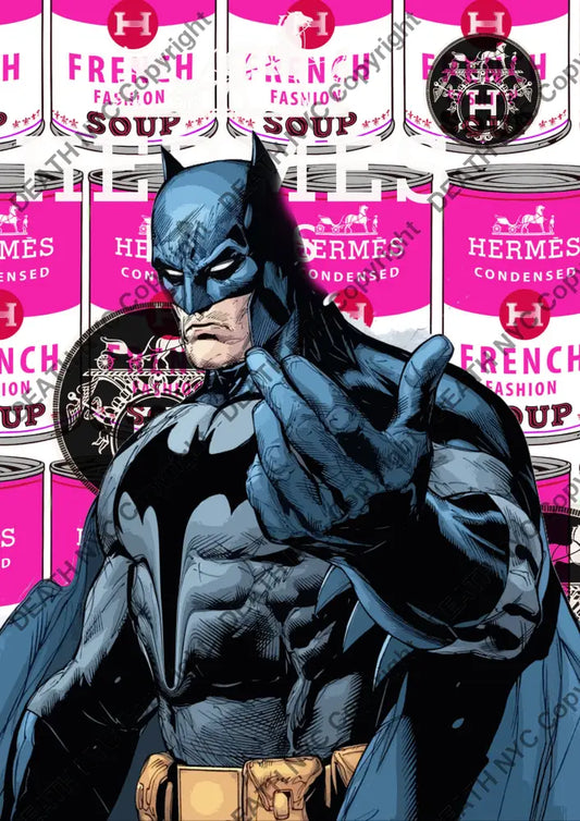 Bat Pink (40) 60X42Cm (Edition Of 10) (2024) Art Print