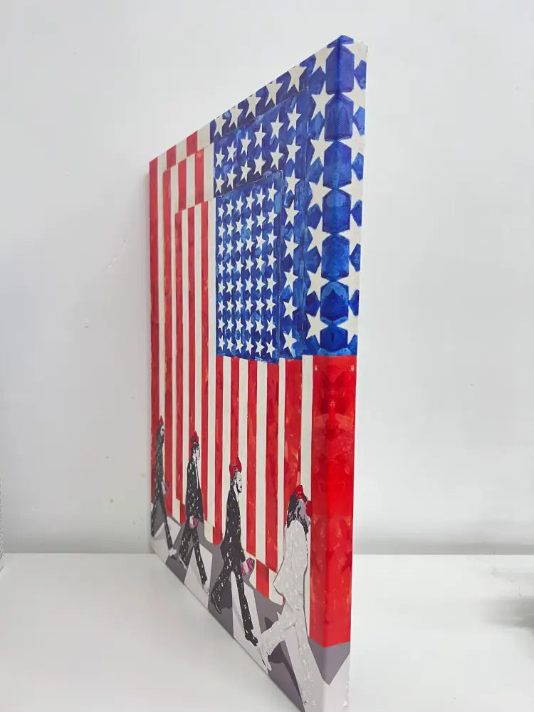 Beatles Usa Giclee Canvas (2023) 40X30Cm (Edition Of 100) Art Print