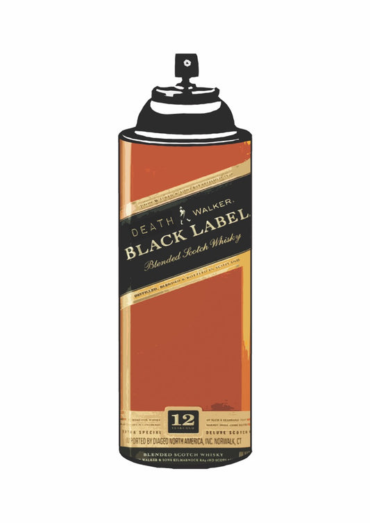 Auction "black label" art print 45x32cm (Edition of 100)