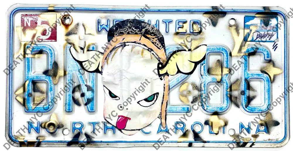 Bn 86 Original License Plate (2020) Art Print