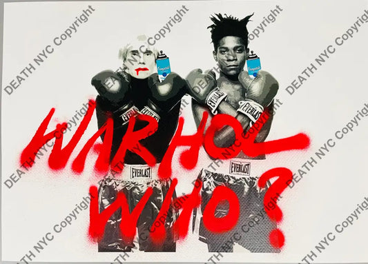 ’Boxing who’ (Edition of One) Mixed Media 2025 Art Print