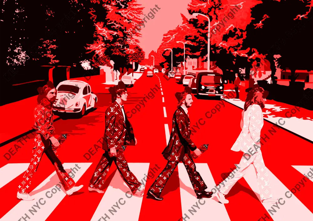 ’Btles Red’ 45X32Cm (Hc Edition) (2018) Art Print