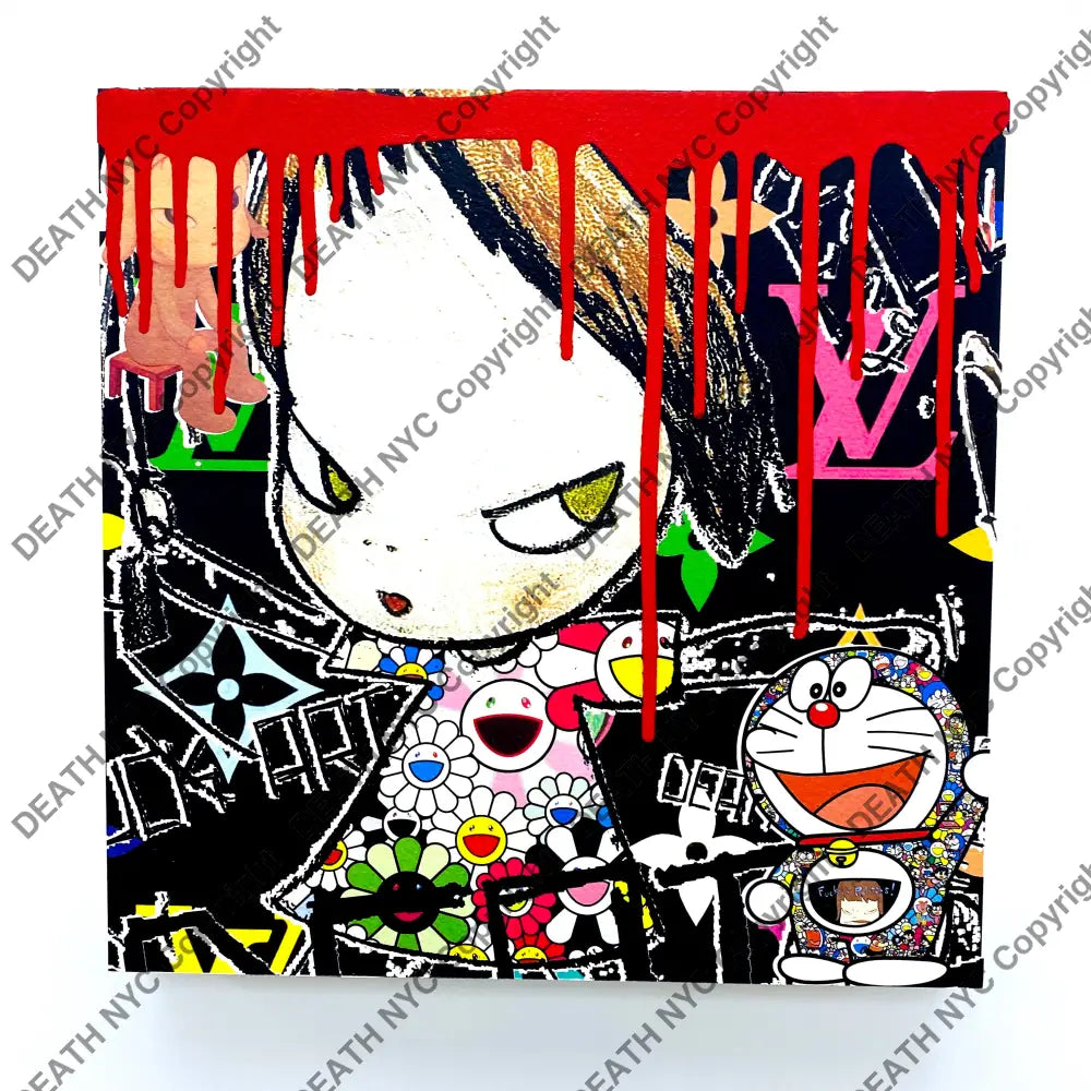 Catch Me Original Wooden Canvas (2020) 30Cm Art Print