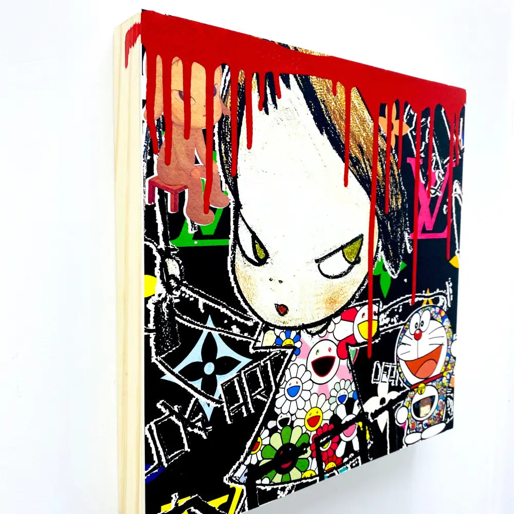 Catch Me Original Wooden Canvas (2020) 30Cm Art Print