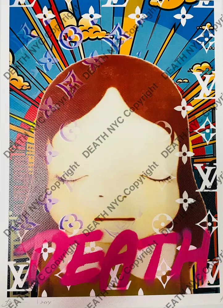 ’Cute Est’ Handwritten Art Print 45X32Cm (Edition Of One) 2024