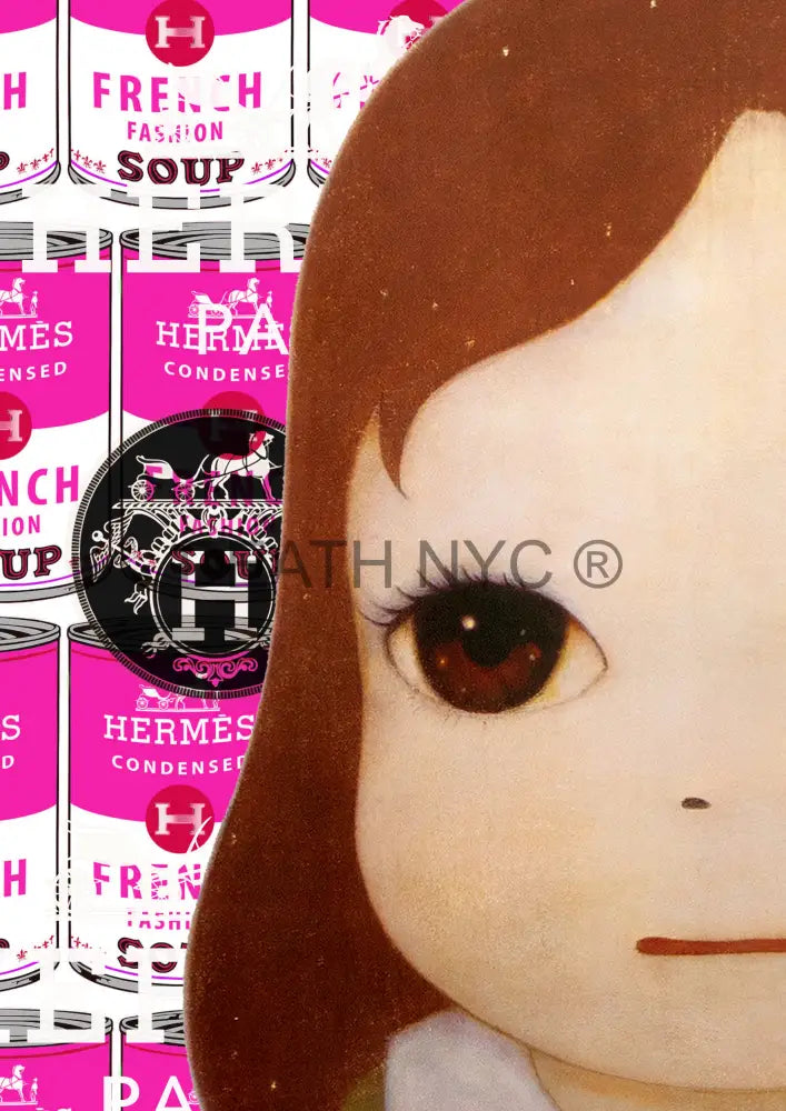 Cute Half Pink 2 (42) 60X42Cm (Edition Of 10) (2024) Art Print