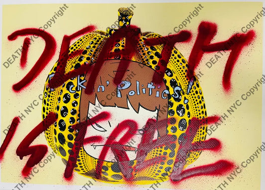 ’Cute Pump Dif’ Handwritten (Edition Of One) 2024 Art Print