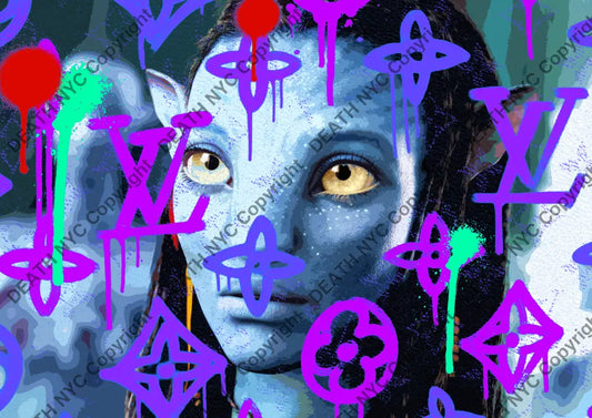 Death Avatar Death04018 (Edition Of 100) (2022) Art Print