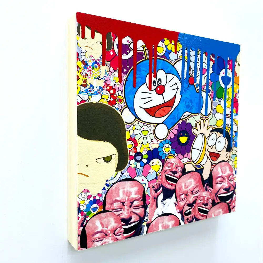 Death Dream Original Wooden Canvas (2020) 30Cm Art Print