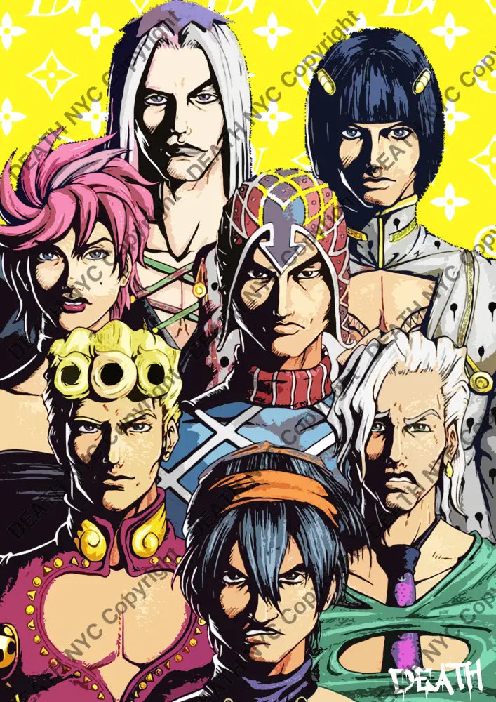 Death Jojo Deathp48 45X32Cm (Edition Of 10) (2022) Art Print