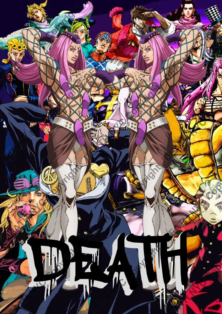 Death Jojo Deathq952 (Edition Of 100) (2022) Art Print