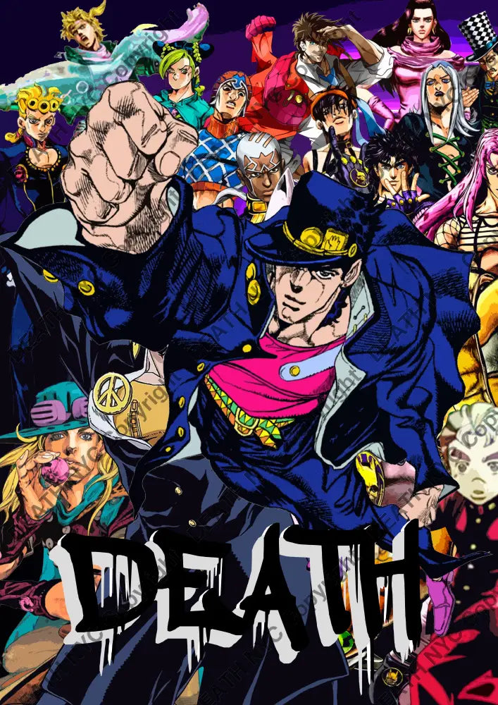 Death Jojo Deathq954 (Edition Of 100) (2022) Art Print