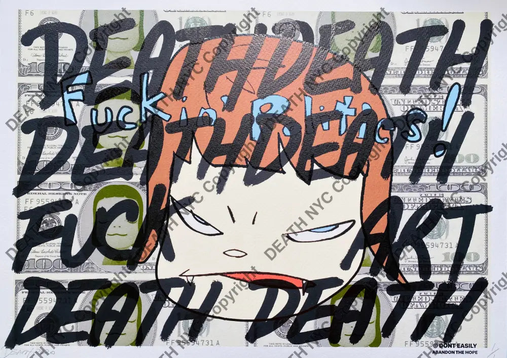 Death Politics Large (Edition Of 1) ** Art Print