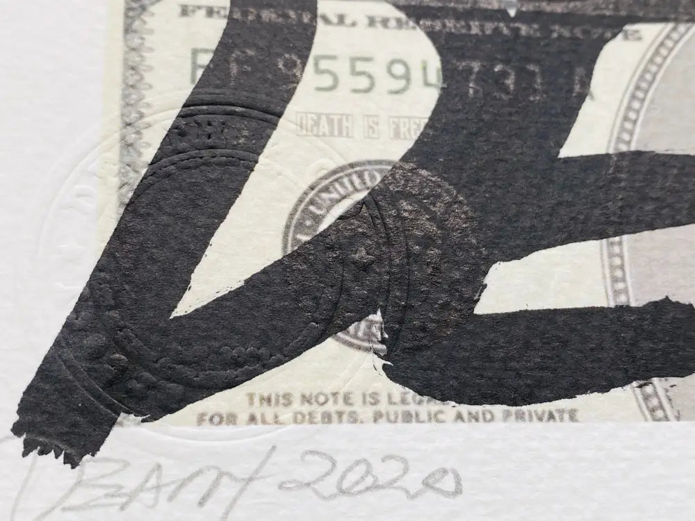 Death Politics Large (Edition Of 1) ** Art Print