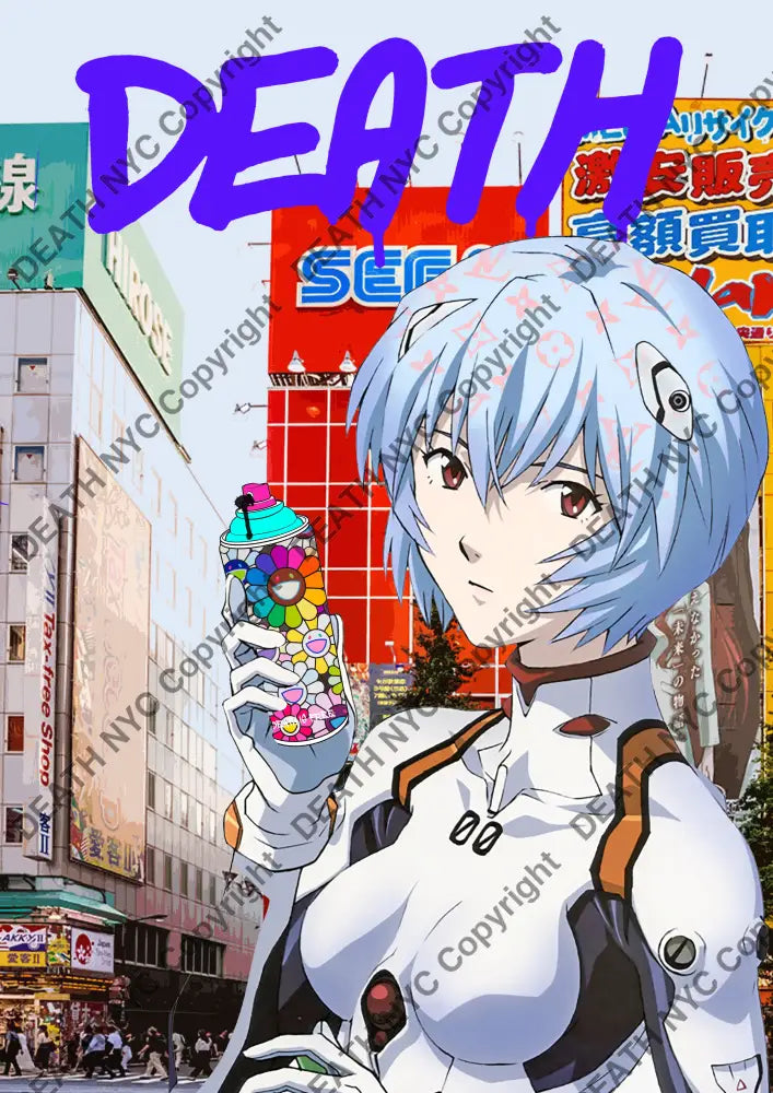 Open Edition Death Rei Toyko 2 14.8X21Cm (2021) Art Print