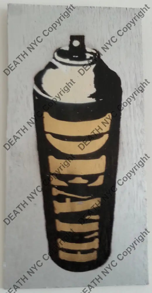 Death Spray (Gold) Original Artwork