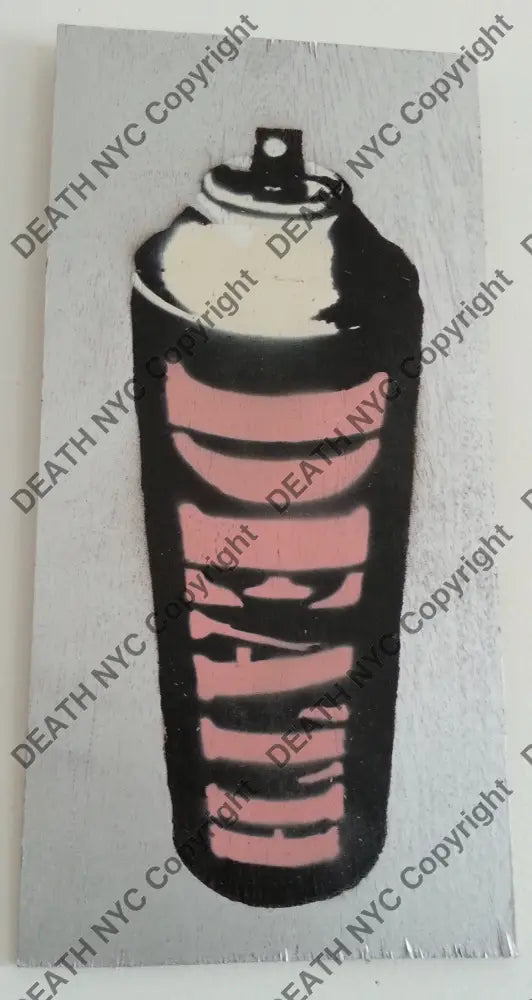 Death Spray (Pink) Original Artwork