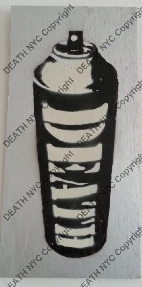 Death Spray (White) Original Artwork