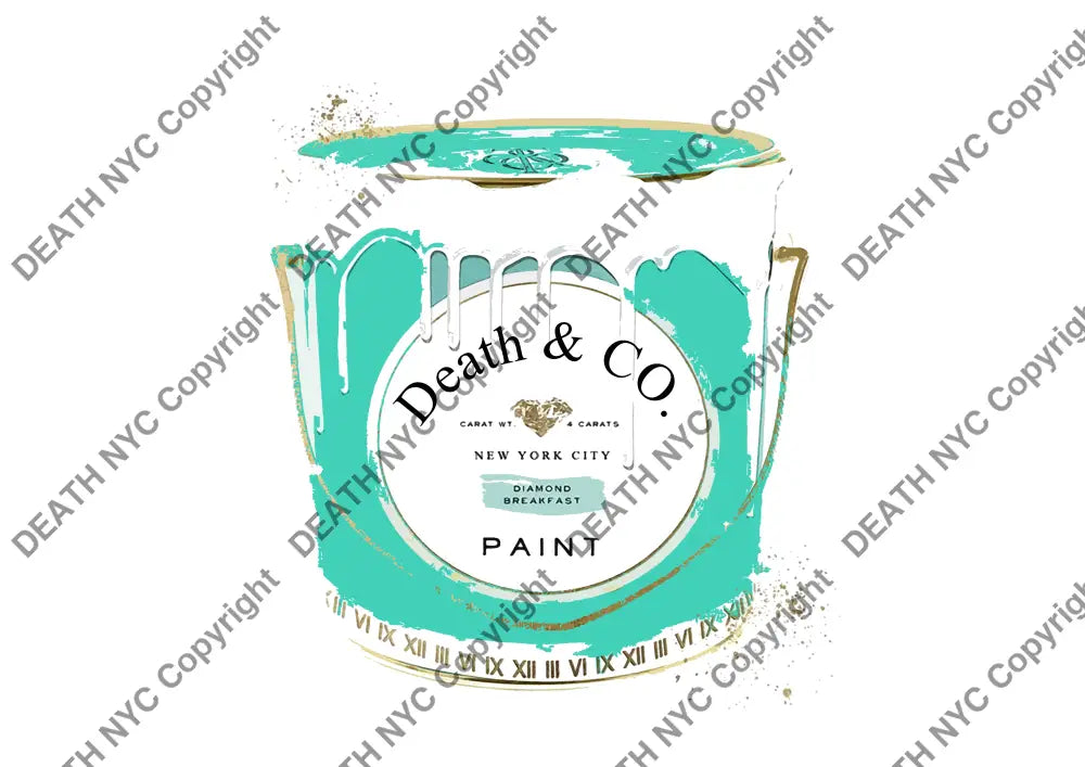 ’Death Tiff’ 45X32Cm (Hc Edition) (2019) Art Print