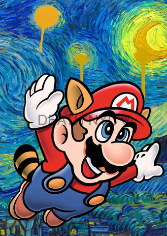 Death01048 Mario (Edition Of 100) (2020) Art Print
