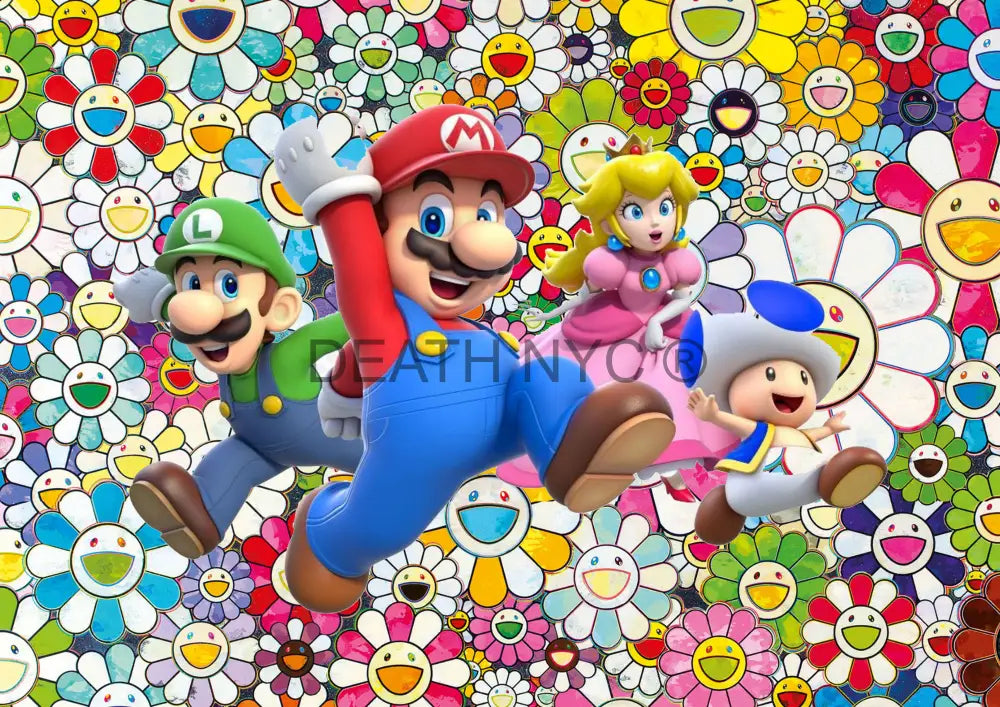 Death01139 Mario (Edition Of 100) (2020) Art Print