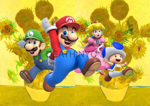 Death01140 Mario (Edition Of 100) (2020) Art Print