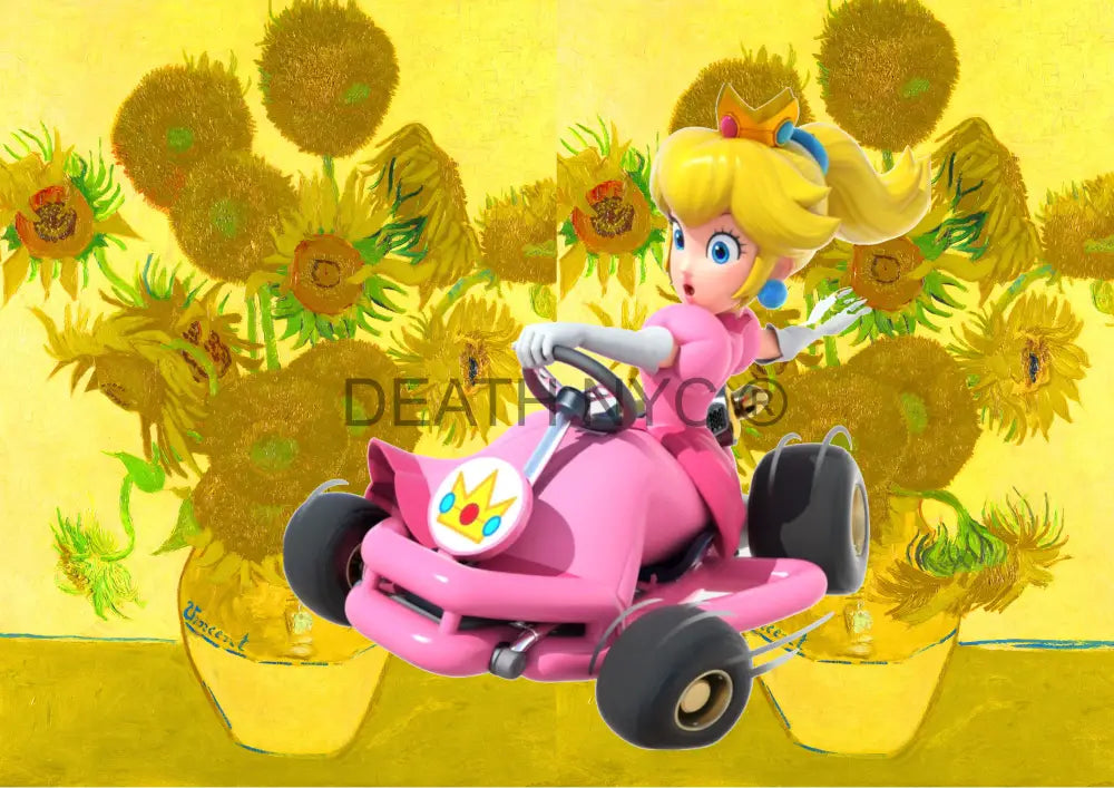 Death01152 Princess Peach (Edition Of 100) (2020) Art Print