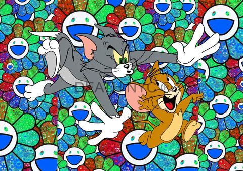 Death01190 Tom Jerry (Edition Of 100) (2020) Art Print