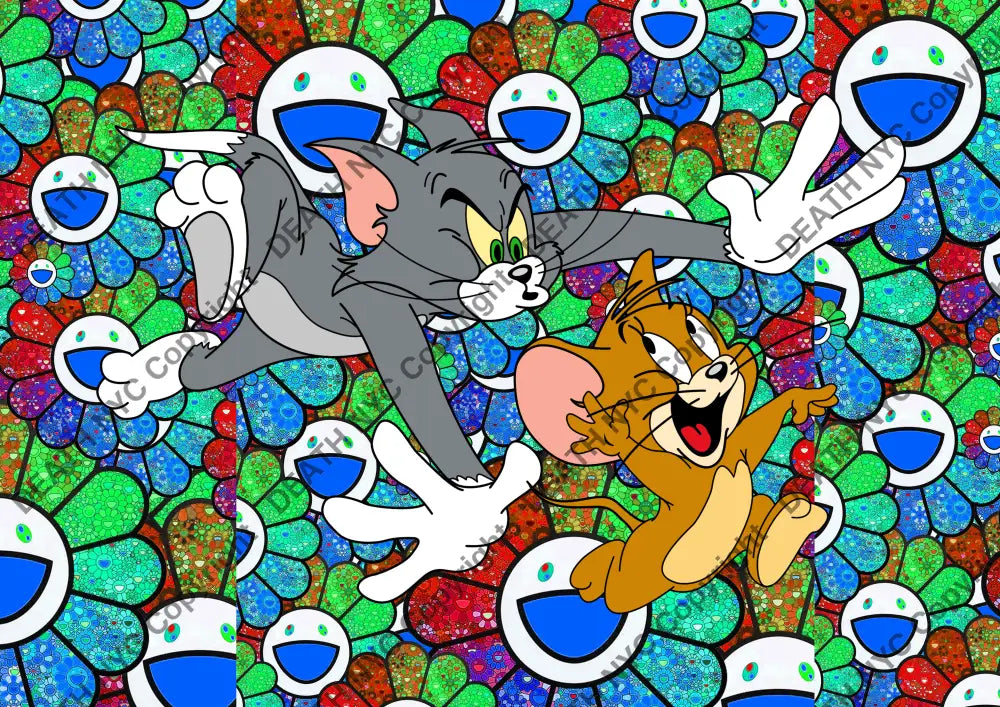 Death01190 Tom Jerry (Edition Of 100) (2020) Art Print