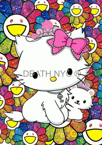 Death01234 Kitty (Edition Of 100) (2020) Art Print