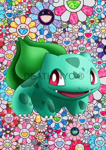 Death01357 Bulbasaur (Edition Of 100) (2020) Art Print