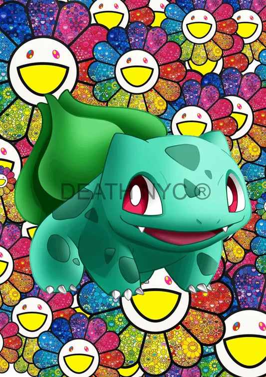 Death01358 Bulbasaur (Edition Of 100) (2020) Art Print