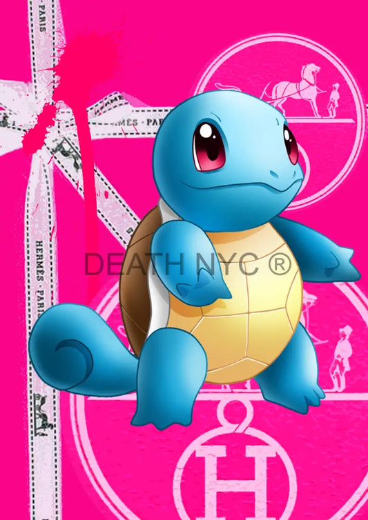 Death01364 Squirtle (Edition Of 100) (2020) Art Print