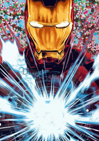 Death01498 Iron Man (Edition Of 100) (2020) Art Print