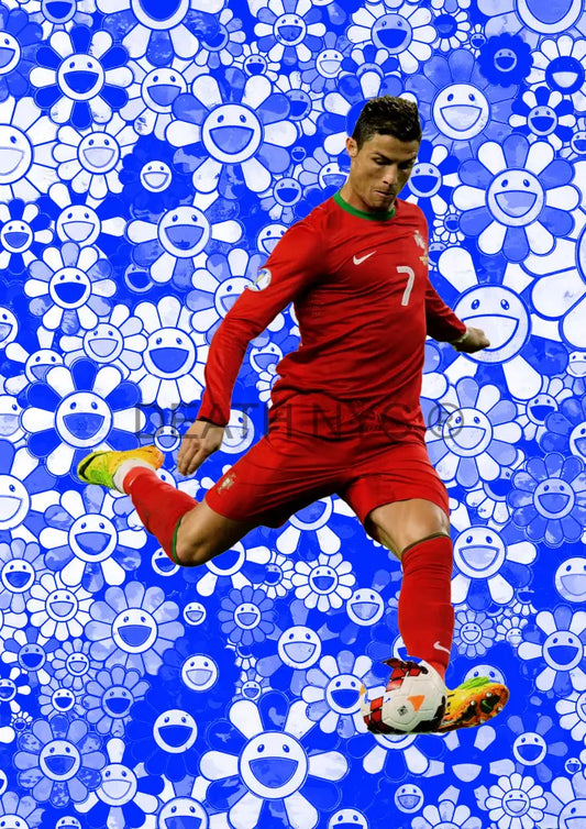 Death01560 Cristiano Ronaldo (Edition Of 100) (2022) Art Print