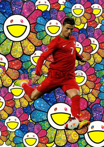 Death01561 Cristiano Ronaldo (Edition Of 100) (2022) Art Print