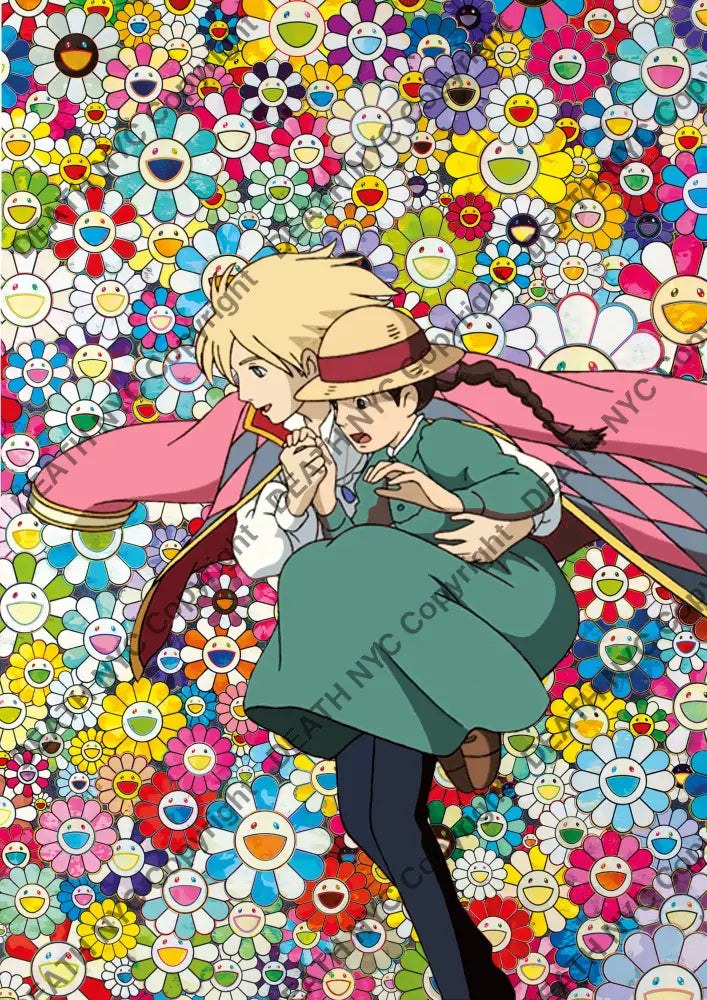 Death01592 Moving Castle (Edition Of 100) (2020) Art Print