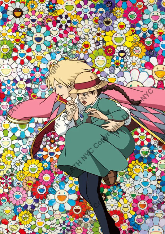 Death01592 Moving Castle (Edition Of 100) (2020) Art Print